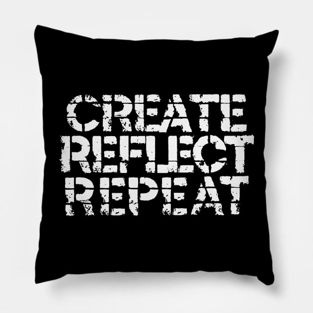 Innovate Introspect Pillow by 2wear Grafix