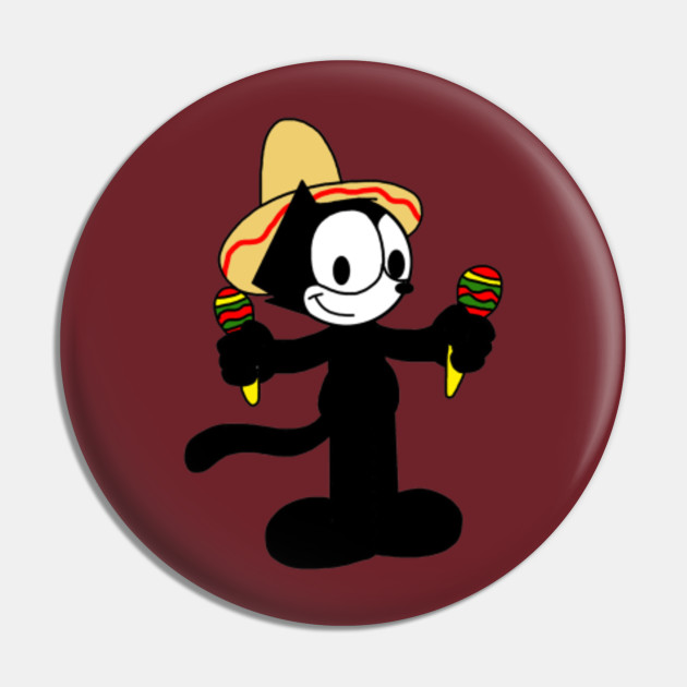 Felix The Cat Art Felix The Cat Art Pin Teepublic