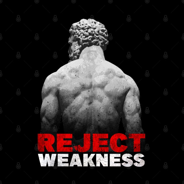 Back of Hercules - Reject Weakness by Embrace Masculinity