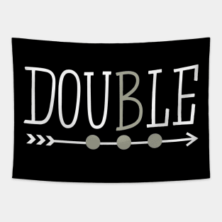 Double Trouble Set For Twins Tapestry