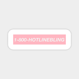 1-800-HOTLINEBLING Magnet