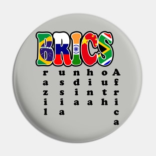 Brics Countries Pin