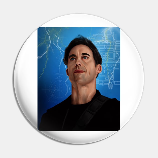 Harrison Wells (The Flash) Pin by SanFernandez