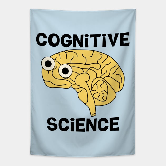 Cognitive Science Brain Tapestry by Barthol Graphics