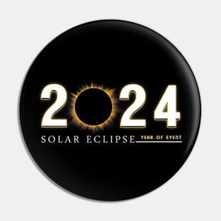 Solar eclipse 2024 Pin