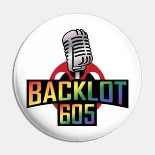 Back Lot 605 Pride Logo Pin