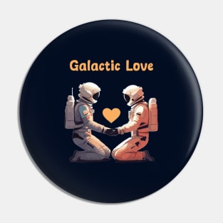 Galactic love - Astronauts in love Pin