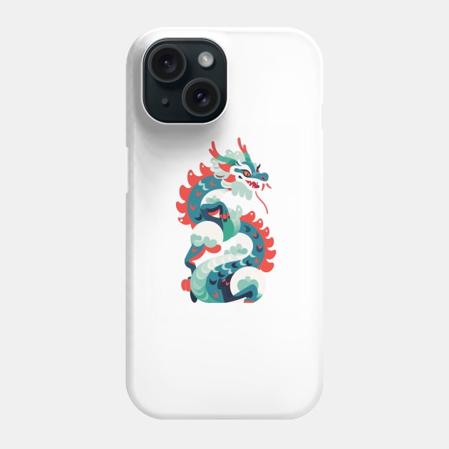 Chinese Zodiac Dragon Phone Case by saveasART