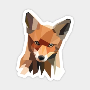 Polygon Fox Magnet