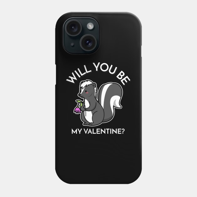 Will You Be My Valentine? Phone Case by Culam Life