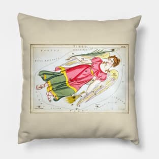 Virgo zodiac sign Pillow