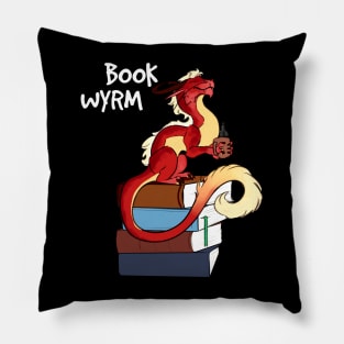 Book Wyrm Pillow