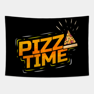 I love Pizza time Pizza Tapestry