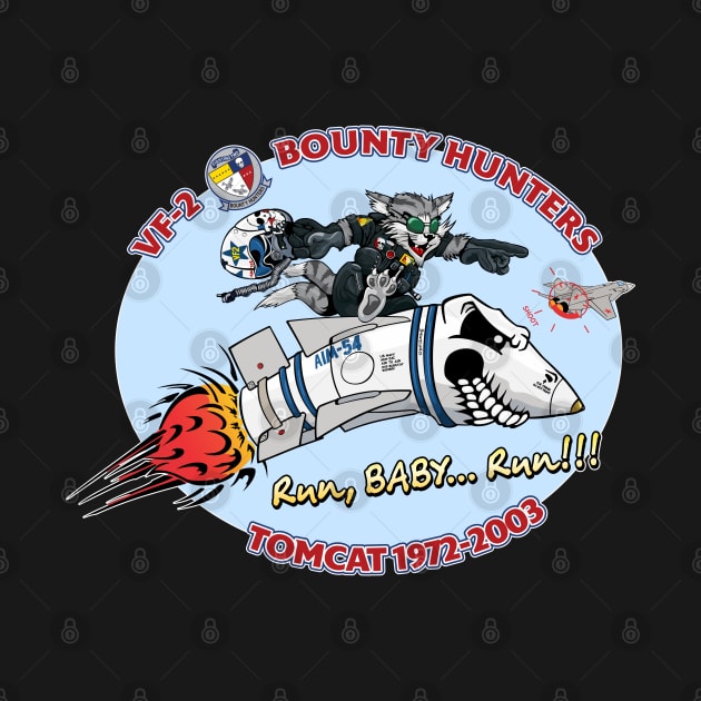 VF-2 Bounty Hunters Nose Art by MBK