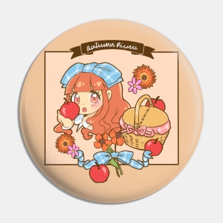 Autumn picnic Pin