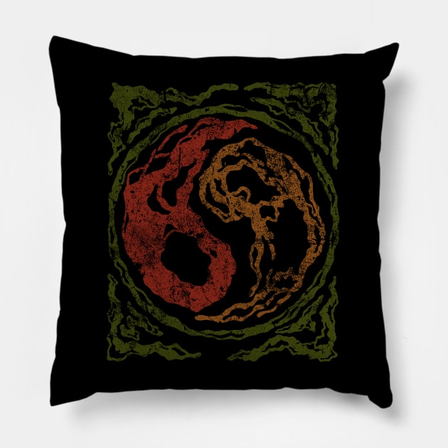 yin yang Pillow by JiraDesign