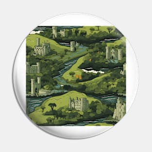 Castles Pattern 15 - Ireland Pin