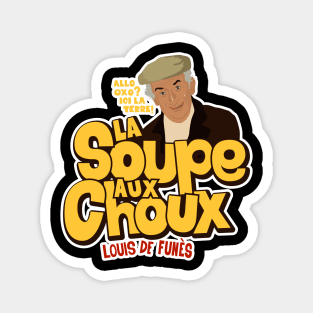 La Soupe aux Choux : Embrace Nostalgia with Iconic Comedy Magnet