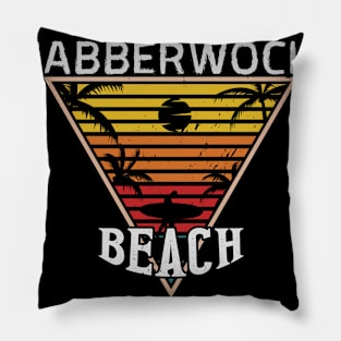 Beach happiness in Jabberwock Pillow