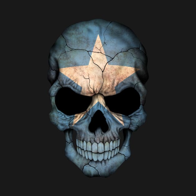 Somali Flag Skull by jeffbartels