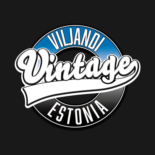 estonia Viljandi vintage logo by nickemporium1