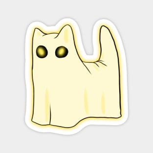 Ghost Cat Magnet