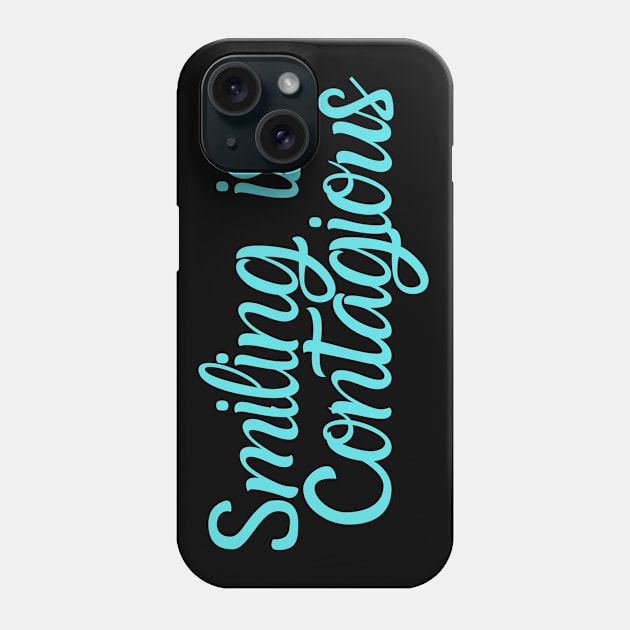 Smiling can be contagious Phone Case by Unusual Choices