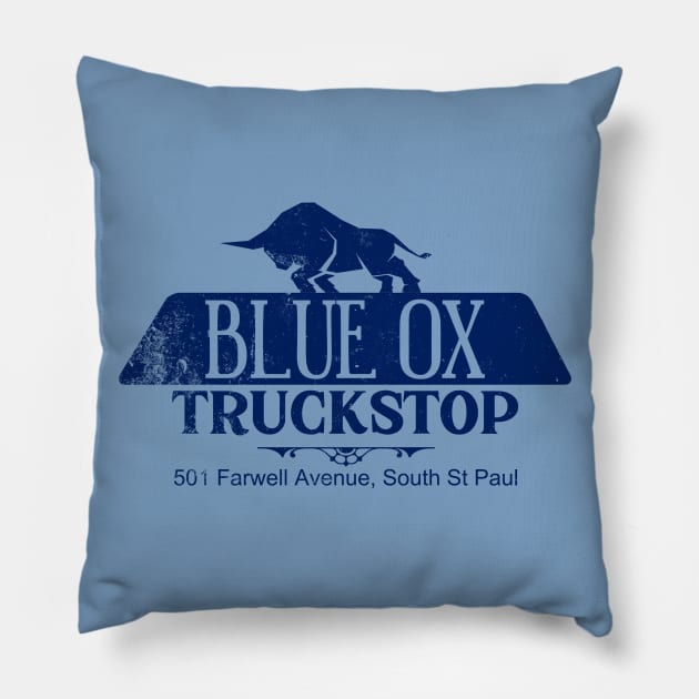 Blue Ox Truckstop, from FARGO Pillow by hauntedjack