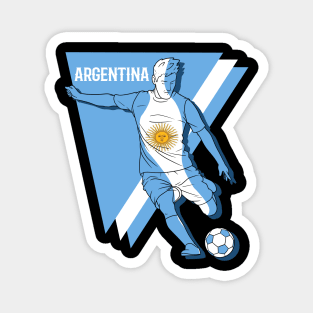 Argentina Futbol Fan Soccer Argentinian Proud Argentine Magnet