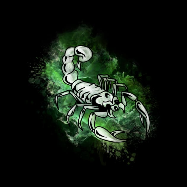 Scorpion Artwork - Poison by MythicalWorld