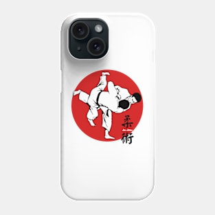 Jiu Jitsu Fighters Sign Poster Phone Case