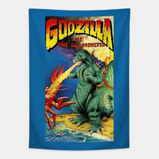 The Big Guy Versus the Sea Monster Tapestry