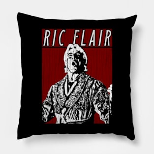 Vintage Retro Ric Flair Pillow