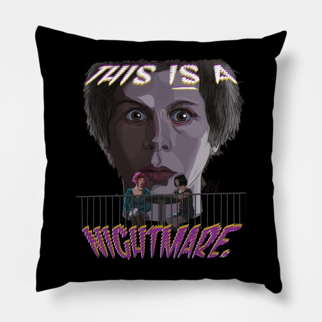 Scott Pilgrim: Nightmare Pillow by 51Deesigns