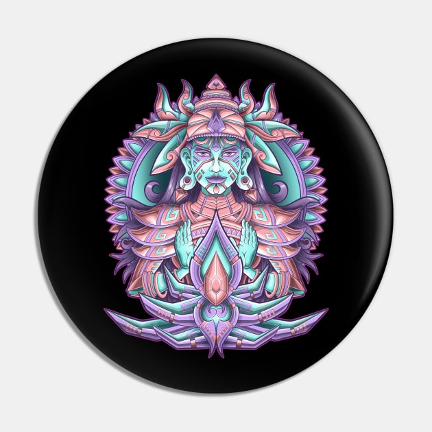 Eternal Parvati Pin by danielcolumna_art