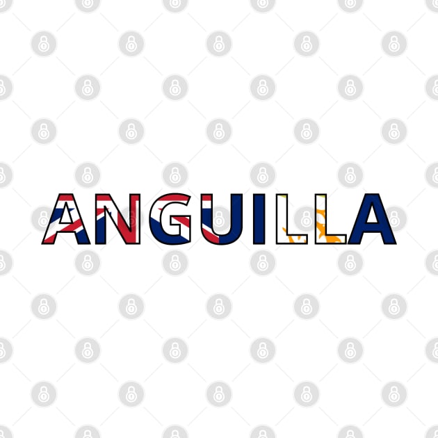 Drapeau Anguilla by Pixelforma