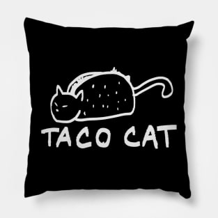 Inverted TacoCat Pillow