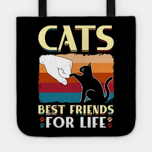 Cats Best Friends For Life Tote