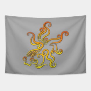 Beauty golden fish Tapestry