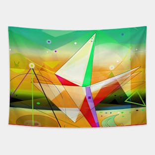 Abstract Forms Tapestry