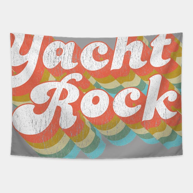 Vintage Fade Yacht Rock Party Boat Drinking product Tapestry by Vector Deluxe