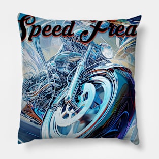 Motorcycle Speed Freak Pillow