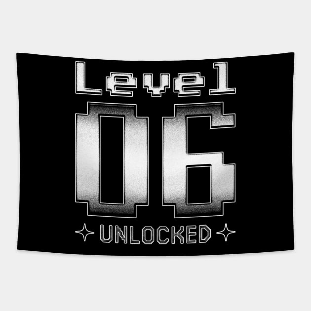 Level 06 Unlocked Tapestry by  magiccatto