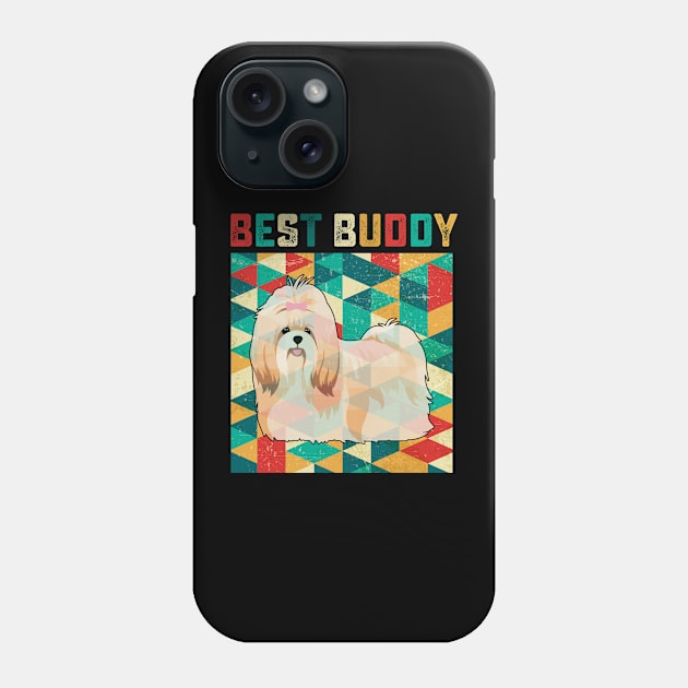 Best Buddy Shih Tzu Phone Case by danieldamssm