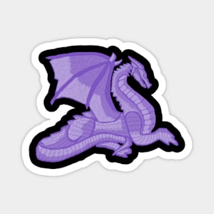 Purple dragon Magnet