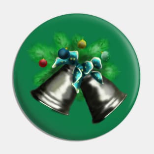 Christmas bells Pin