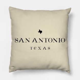 San Antonio, Texas Pillow