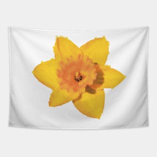 Yellow Daffodil Flower Tapestry