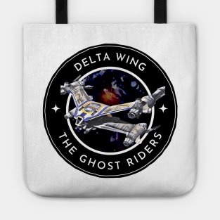 Delta Wing - The Ghost Riders - Starfury - White - Sci-Fi - B5 Tote