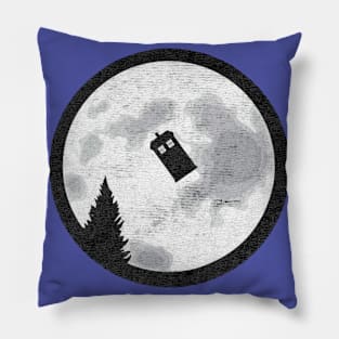 Parody Phone Booth Dr Who Pillow